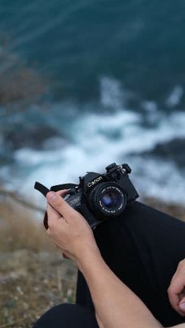 Canon AE-1 Film Camera - Coastal Edition